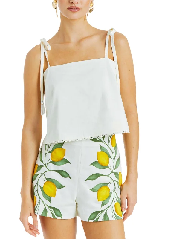 Mother's Day Special Ragu Lemon Shorts In Yellow Ivory