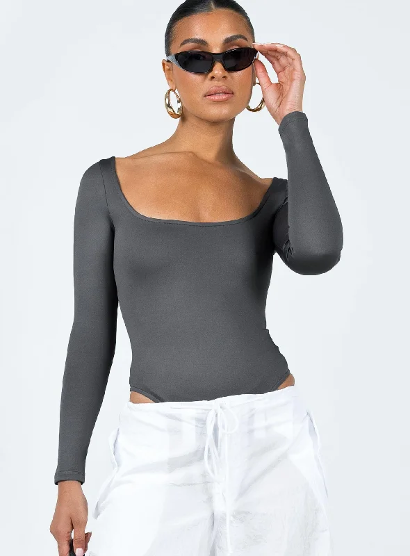 Fashion Forward Outfits Ellery Bodysuit Grey