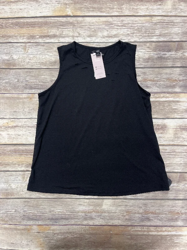 Top Sleeveless By Cme In Black, Size: L