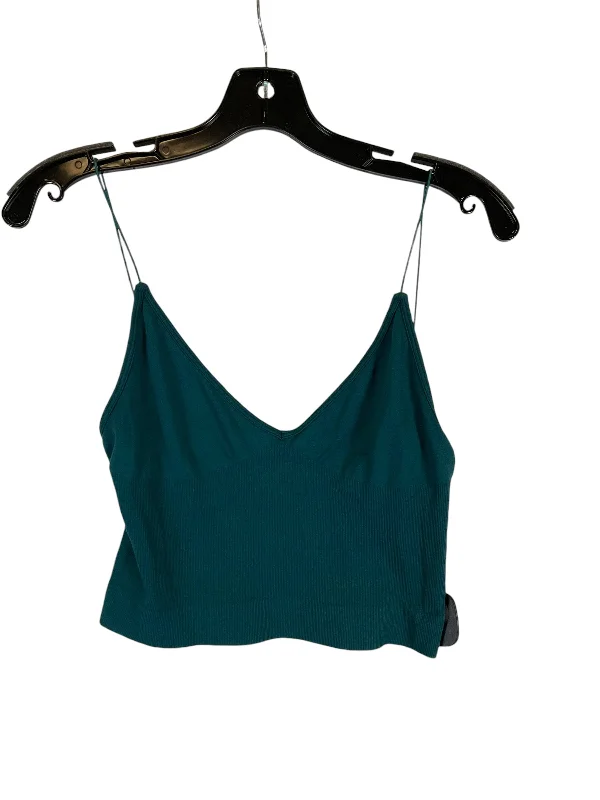 Top Sleeveless By Free People In Green, Size: L