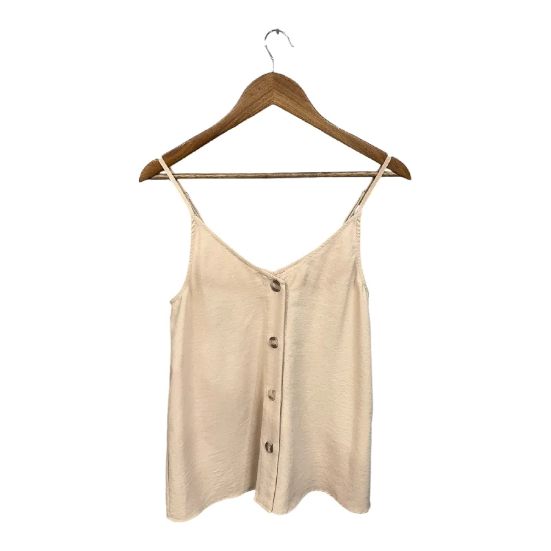 Top Sleeveless By Vici In Tan, Size: S