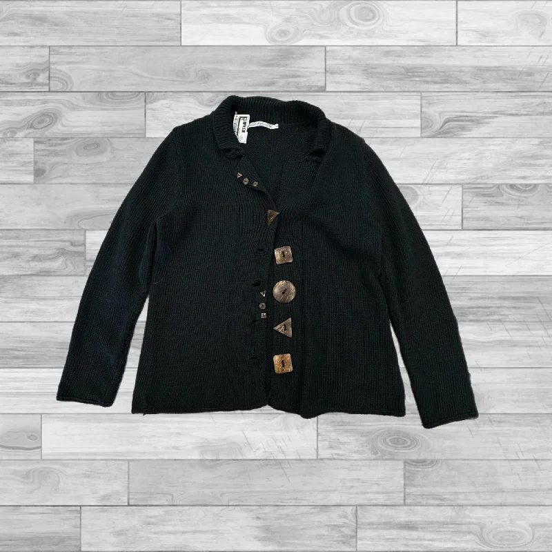 Sweater Cardigan By Cmc In Black, Size: M