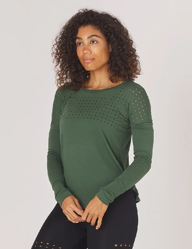 Style Without Limits Mood Long Sleeve: Olive