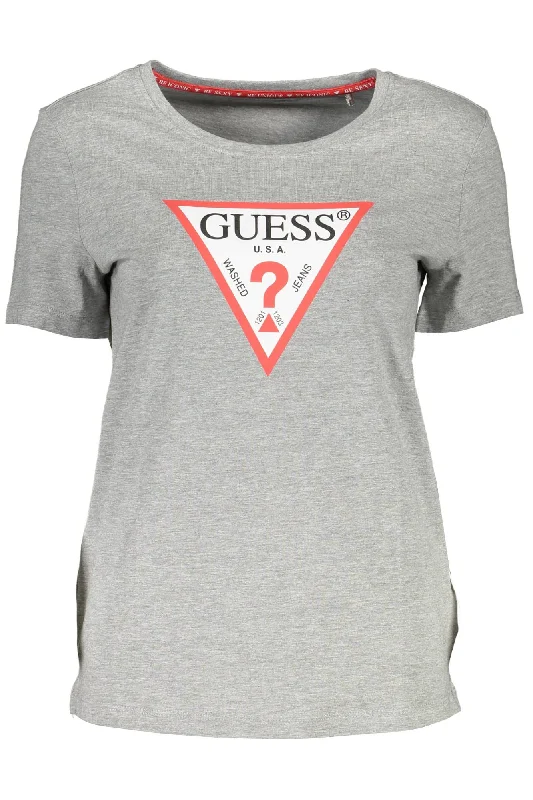 Graceful Movement Guess Jeans Chic  Printed Logo Women's Tee