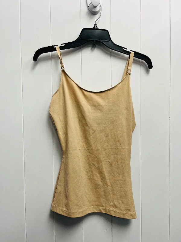 Top Sleeveless By Spanx In Tan, Size: L