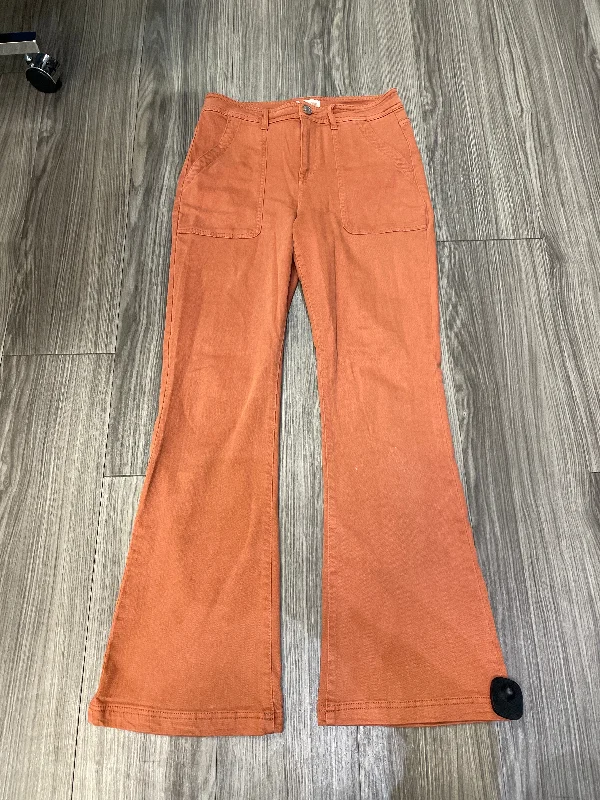 Jeans Boot Cut By Knox Rose In Orange, Size: 6