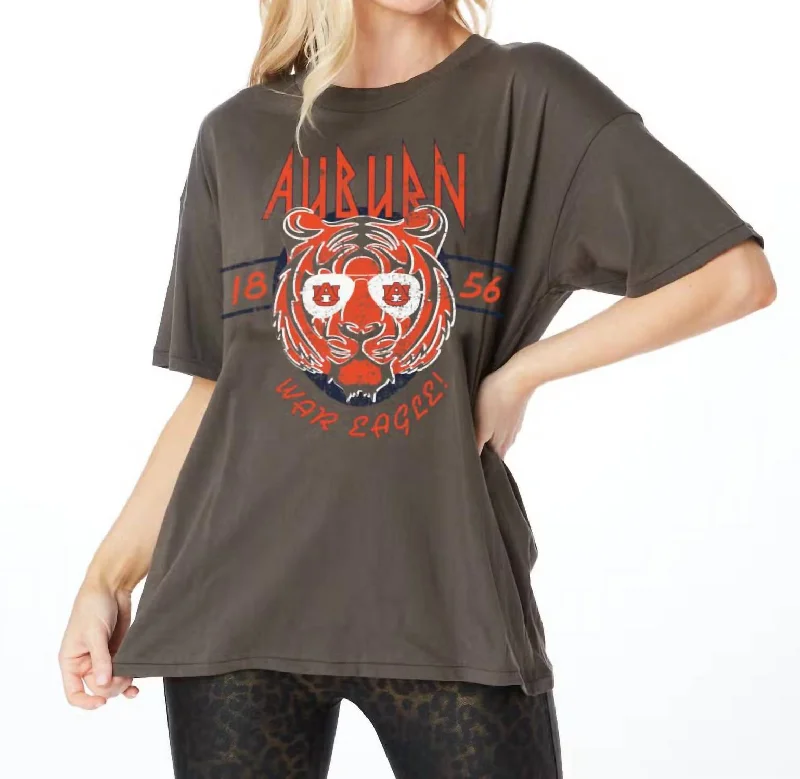 Ends Soon The Auburn Vintage Grand Tee In Dark Gray