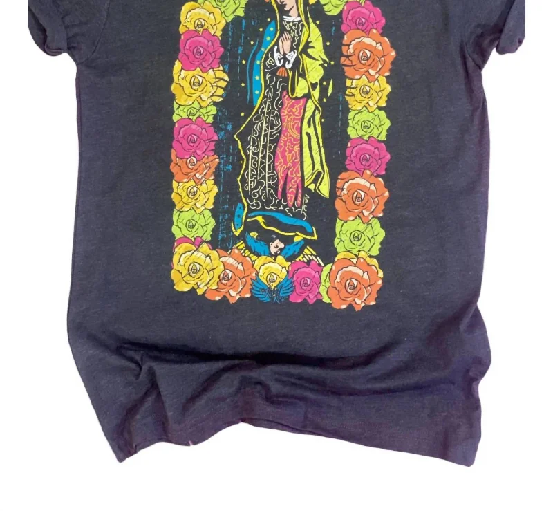 Trend Alert Women's Our Lady Of Guadalupe Tee In Black