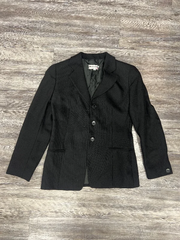 Blazer Designer By Giorgio Armani In Black, Size: 8