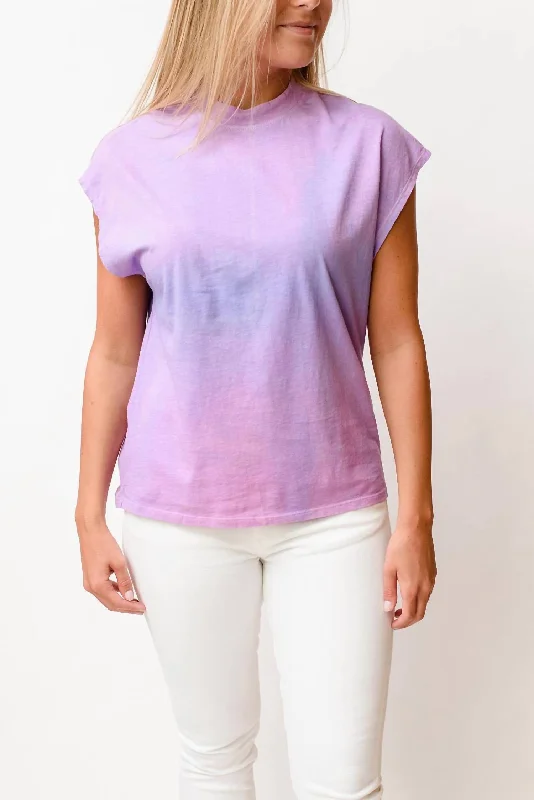 Artful Design Boxy Tee In Hypercolor