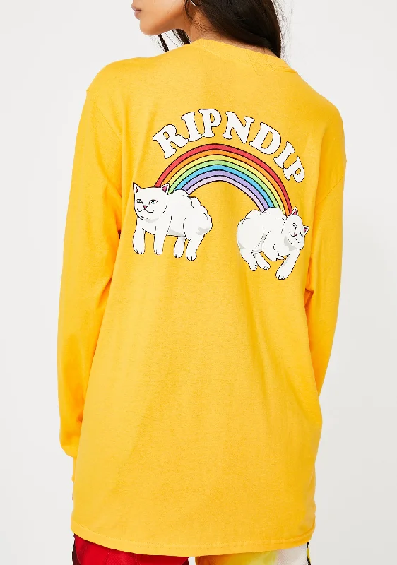 The Good Stuff Double Nerm Rainbow Tee