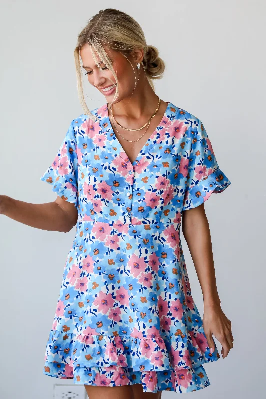 Hot Trends FINAL SALE - Something Special Floral Mini Dress