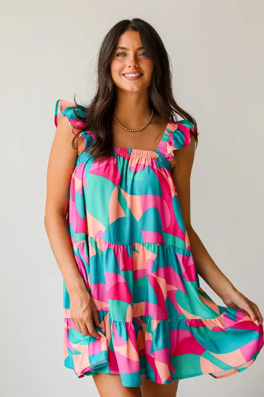 Trendy Styles FINAL SALE - Sweet Forever Tiered Mini Dress