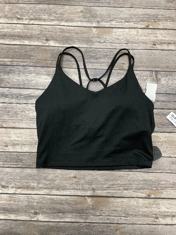 Top Sleeveless By Old Navy In Black, Size: L