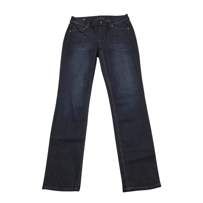 Jeans Skinny By White House Black Market In Blue Denim, Size: 4