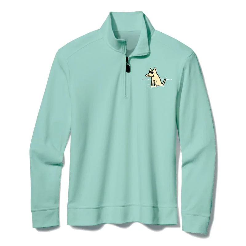 Vibrant Styles Best In Snow - 1/4 Zip Sweatshirt