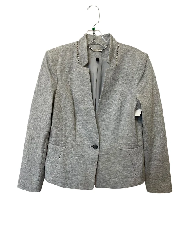 Blazer By White House Black Market In Grey, Size: 14p