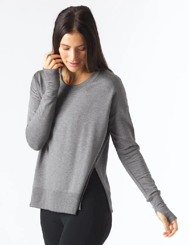 Massive Selection Sale Lounge Long Sleeve: Charcoal Heather