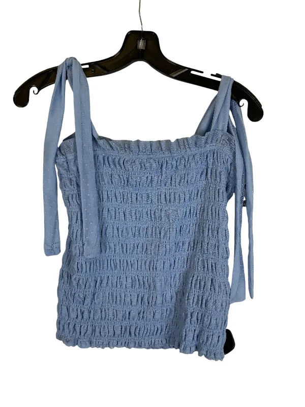 Top Sleeveless By Anthropologie In Blue, Size: M