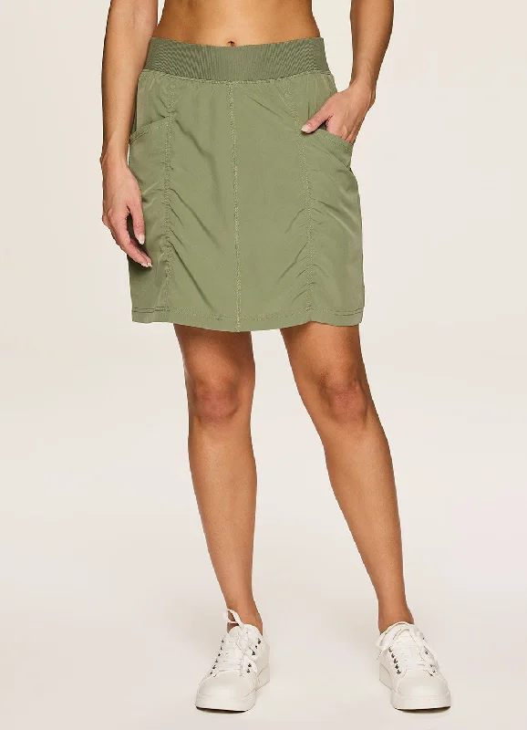 Fashion For Every Occasion All In Ruched 19" Skort