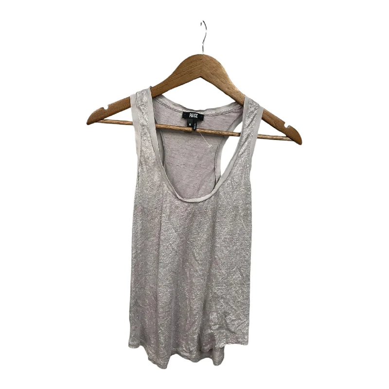 Top Sleeveless By Paige In Purple, Size: M