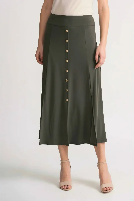 Budget Saver Skirt In Avocado