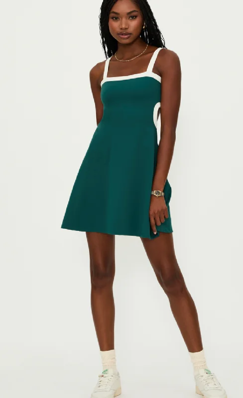 Versatile Style Wardrobe Sage Green Tennis Dress by Beach Riot