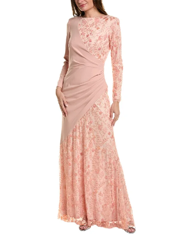 Trendy Threads Tadashi Shoji Floral Gown