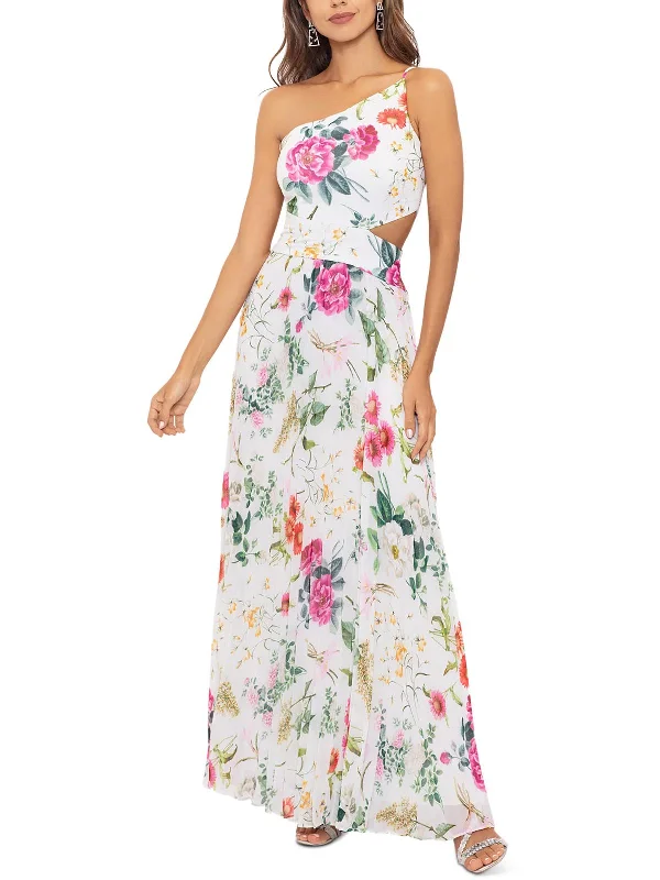 Huge Price Cut Womens Chiffon Cut-Out Maxi Dress