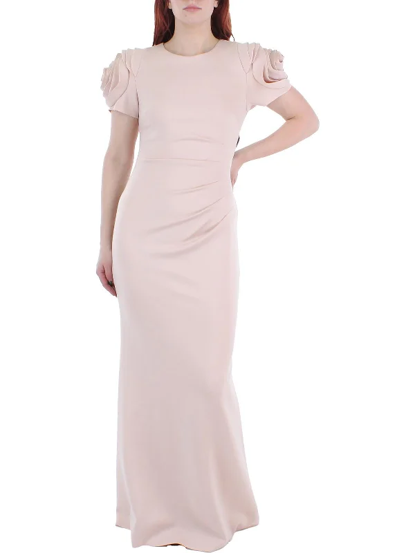 From Casual To Classy Womens Ruched Fit & Flare Evening Dress