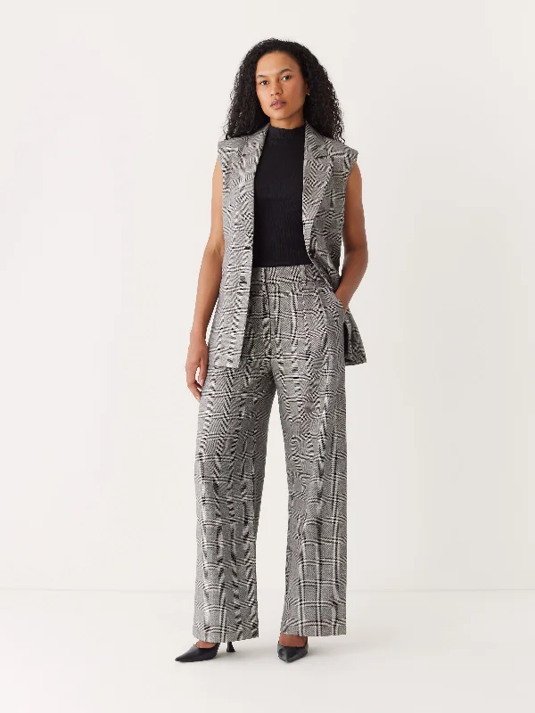 High End Women's Wear The Emma Ultra Wide Leg Pant in Black