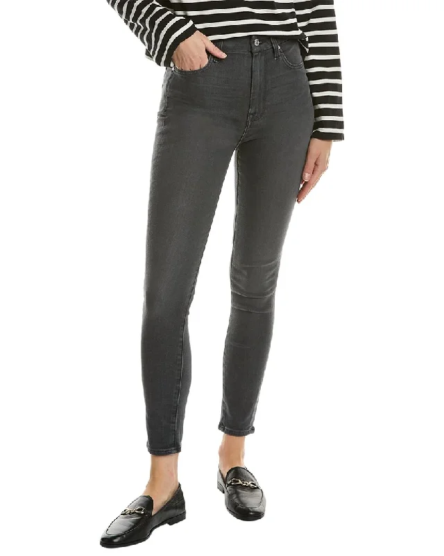 Everyday Glamour 7 For All Mankind The High-Waist BGY Ankle Skinny Jean