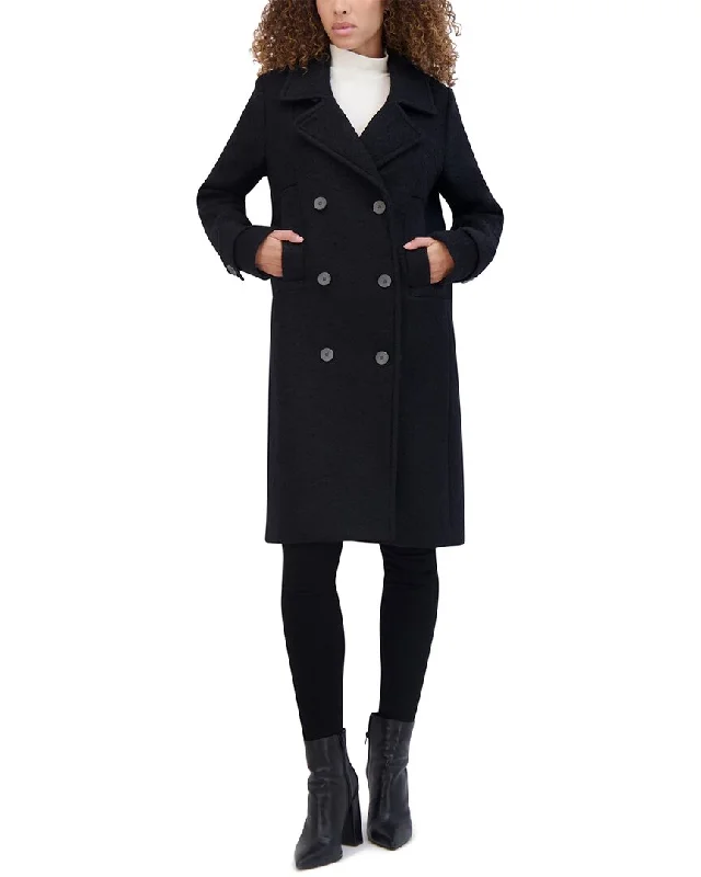 Season Appropriate Women's Collection Andrew Marc Evileen Wool-Blend Coat