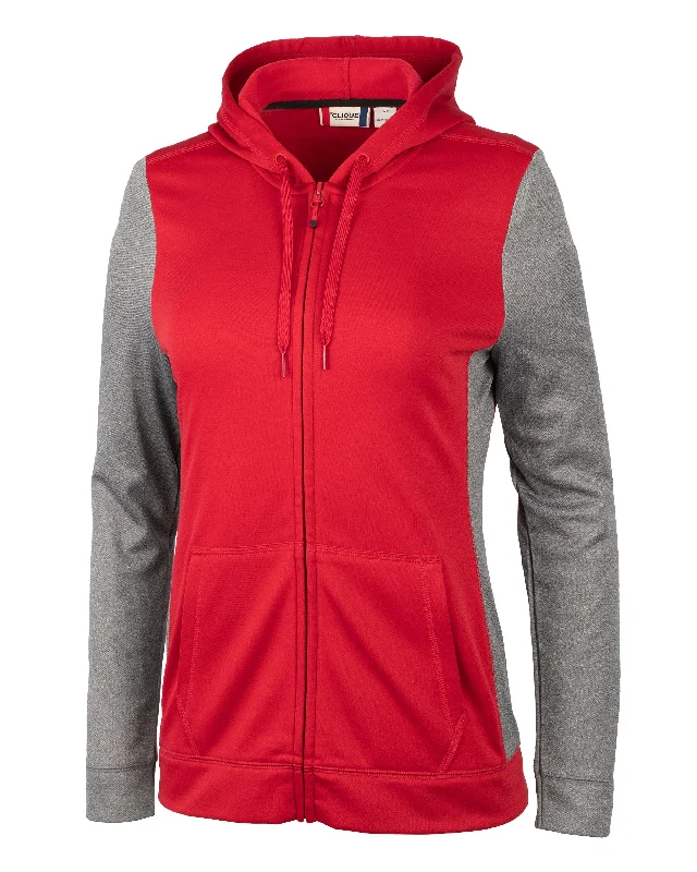 Chic Trends Unveiled Clique Helsa Sport Colorblock Lady Full Zip Jacket