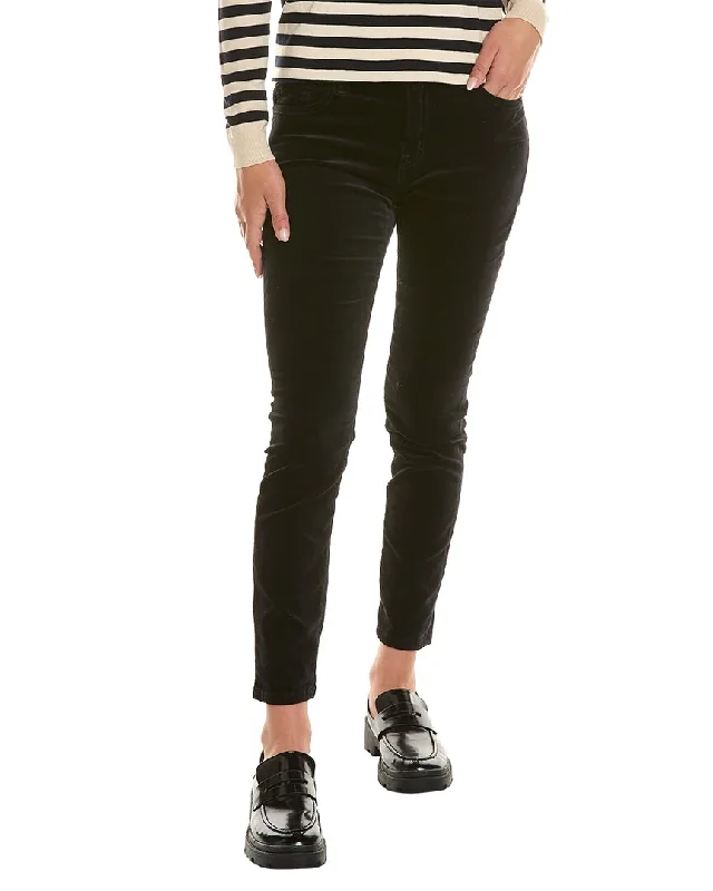 Dive Into Trendy Styles Current/Elliott The Stiletto Noir Velvet Skinny Jean