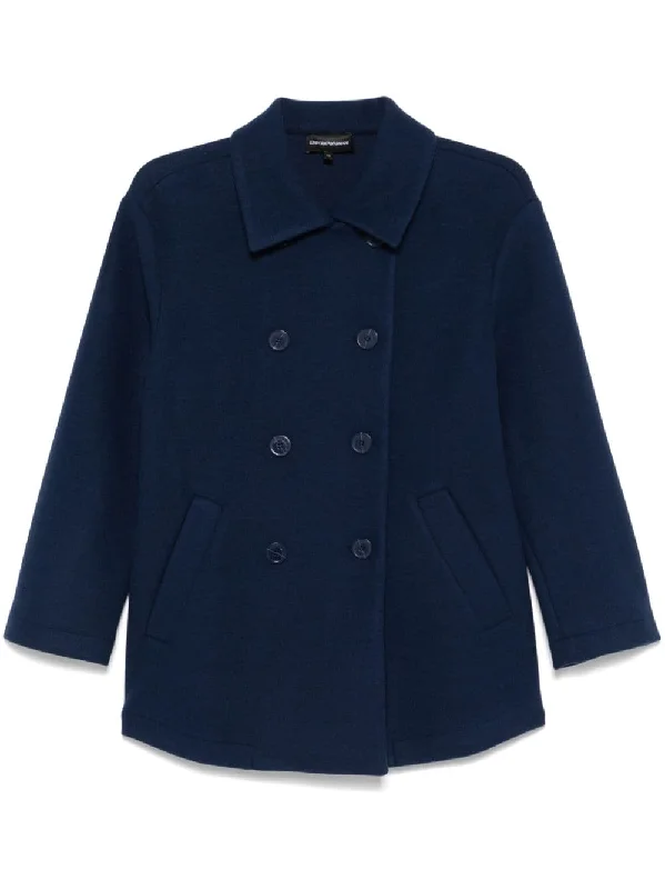 Limited Time Offer Emporio Armani Women's Coats blue