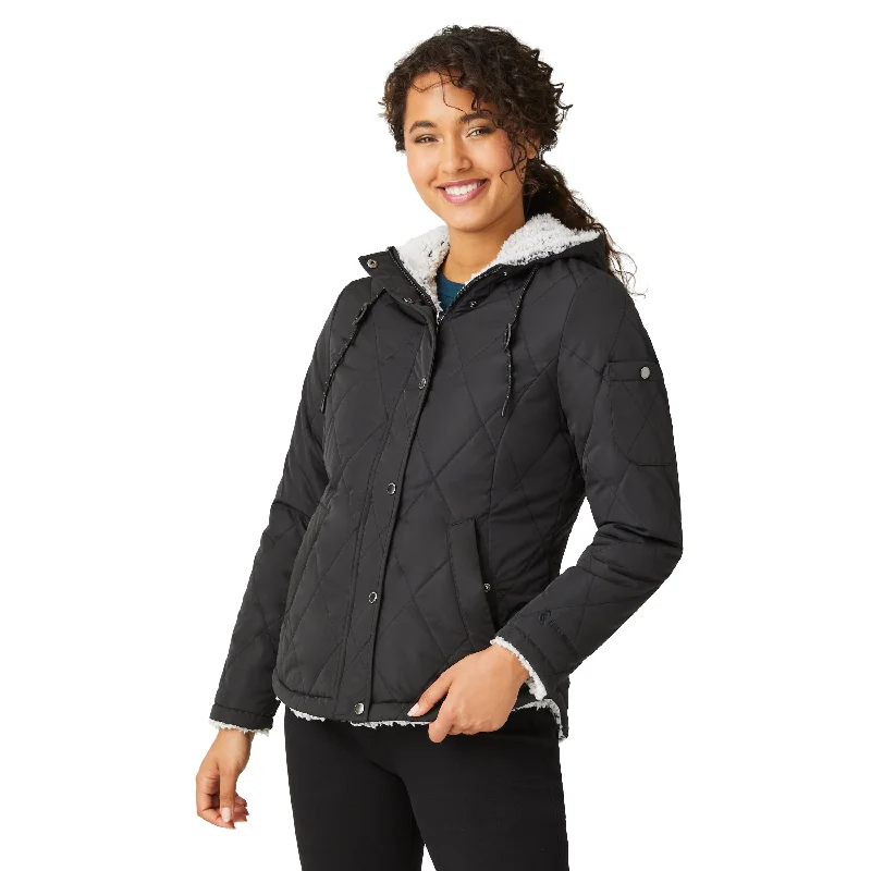 Trendy Street Style Free Country Free Country Women's Stratus Lite Reversible Jacket