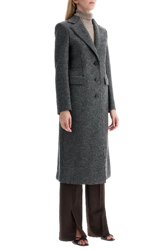 Latest Fashion Harris Wharf London Single-Breasted Coat In Pressed Wool