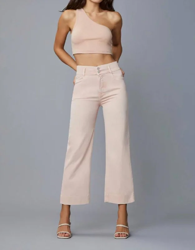 Sale Event, Prices Rock Hepburn Wide Leg Jean In Bellini