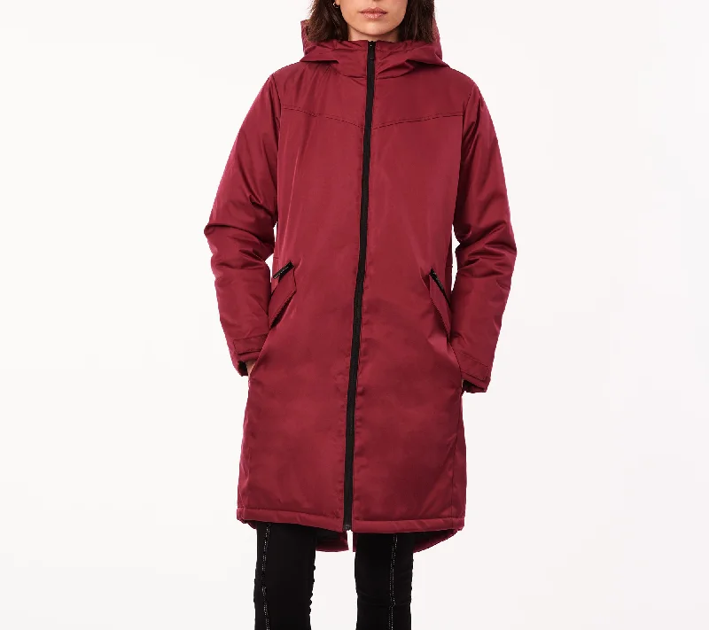 Contemporary Elegance Hi-low Raincoat