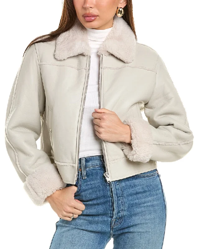 Fashion Sale IRO Miram Shearling Jacket