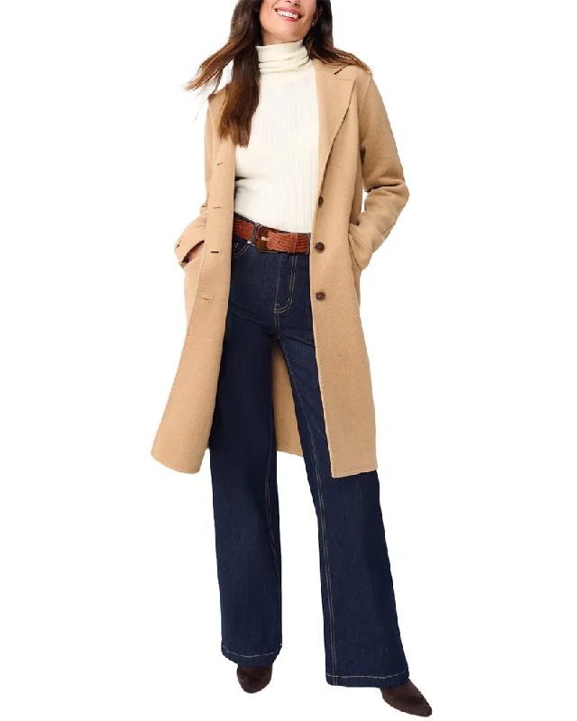 Trend Setting Threads J.McLaughlin Heather Wool Coat