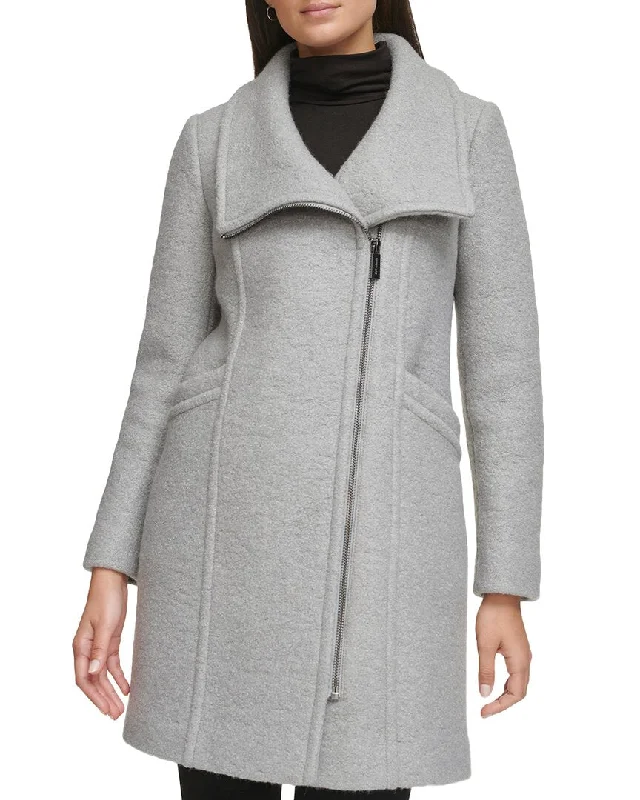 Seasonal Trend Kenneth Cole Wool-Blend Coat