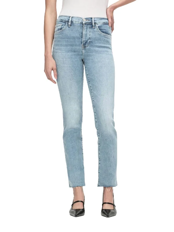 Quality Wear Le High Straight Leg Jeans In Colorado