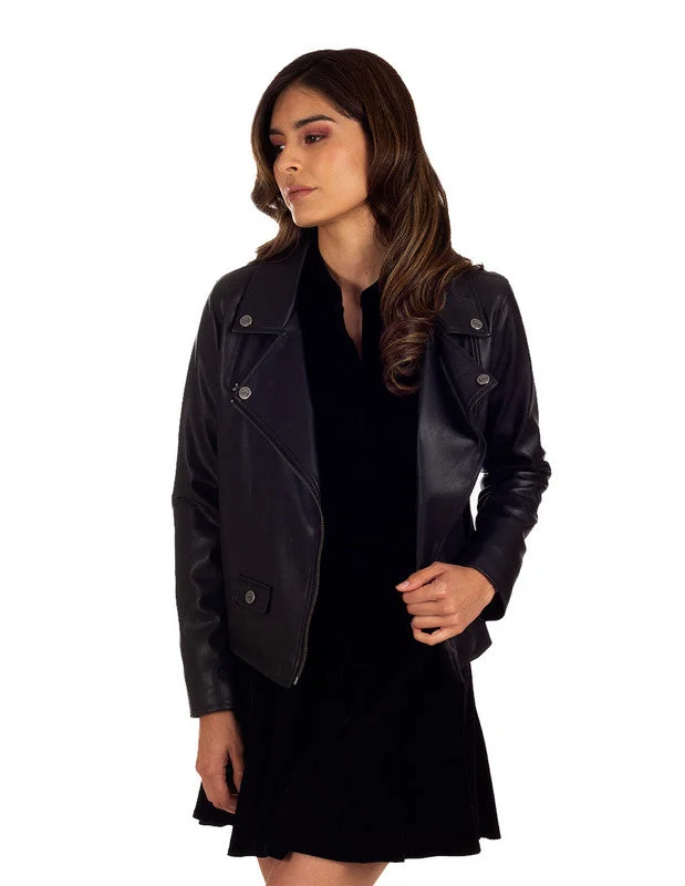 Lighten Up With Nordic Styles LEE Women's Biker Jacket