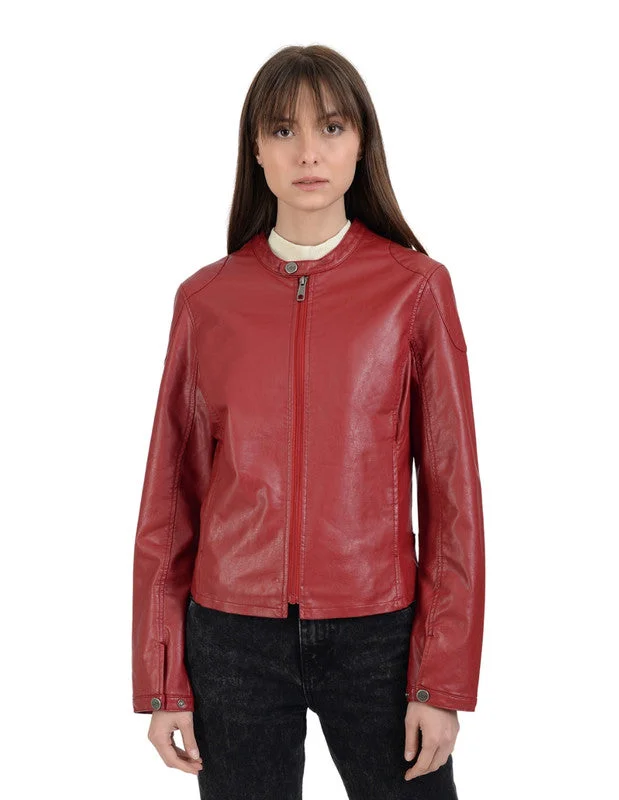 Winter Warm - Up Sale LEE Women's Leatherette Jacket