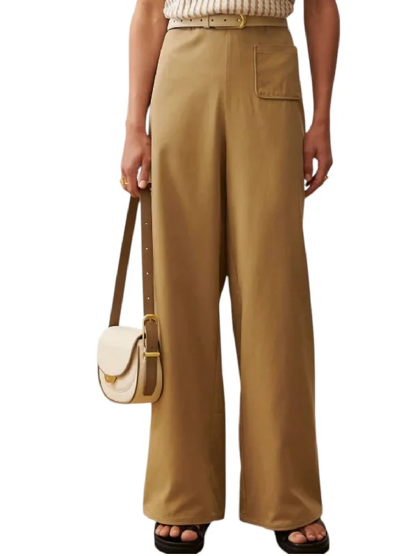 Casual Fashion Luisa Pants In Hazel