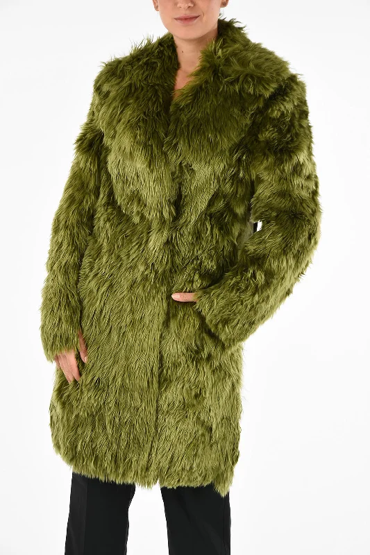 Fresh Styles, Fresh Deals Maison Margiela MM1 Alpaca Real Fur Coat