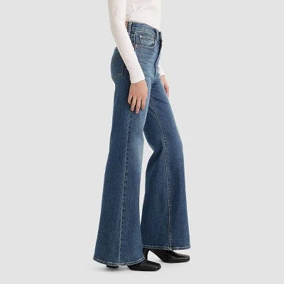 Forward Trendsetter New - Levi's Women's Ultra-High Rise Ribcage Flare Jeans - A NY Moment 28