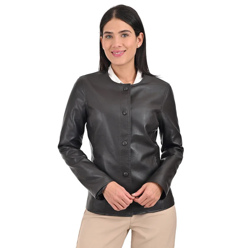 Limited Styles Nine West Women's Chic No-Collar Jacket